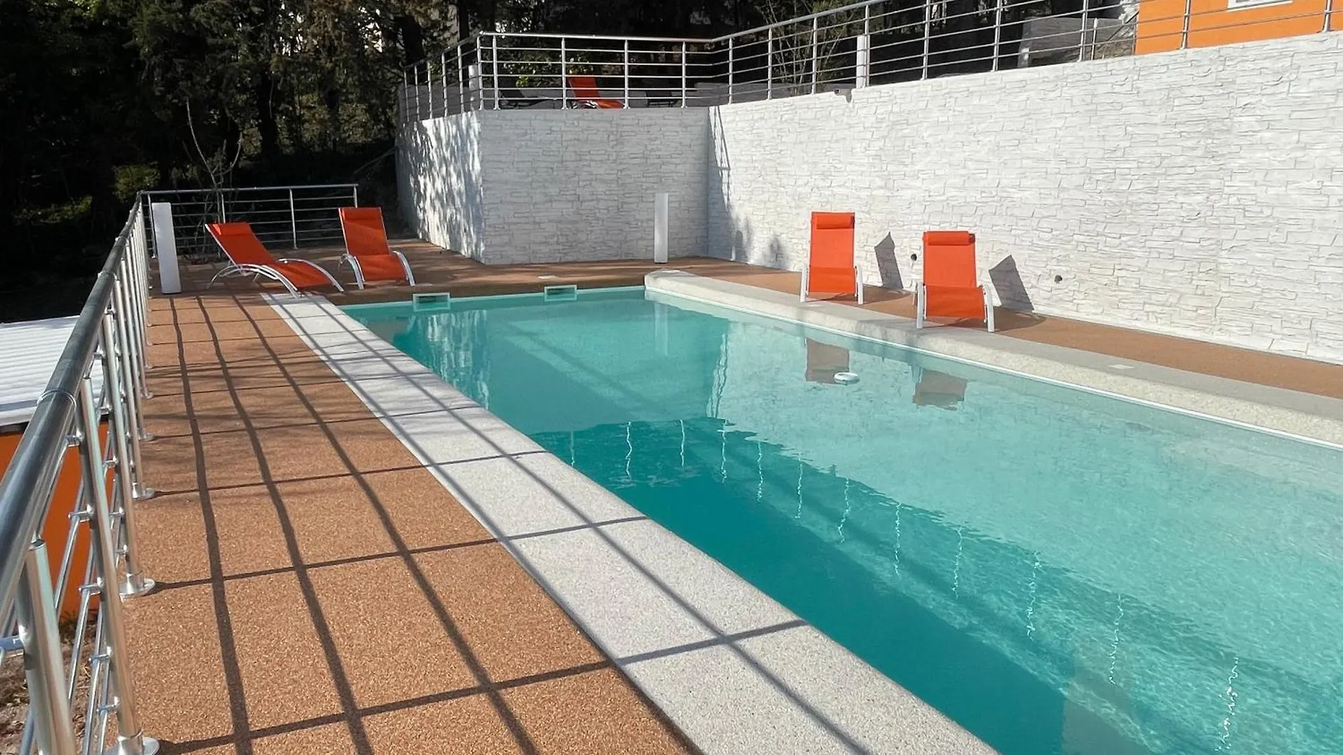 Orange Villa On The Cote D'Azur 6Br 11Pax Ac Private Heated Pool Bbq Mountain View Cagnes-sur-Mer