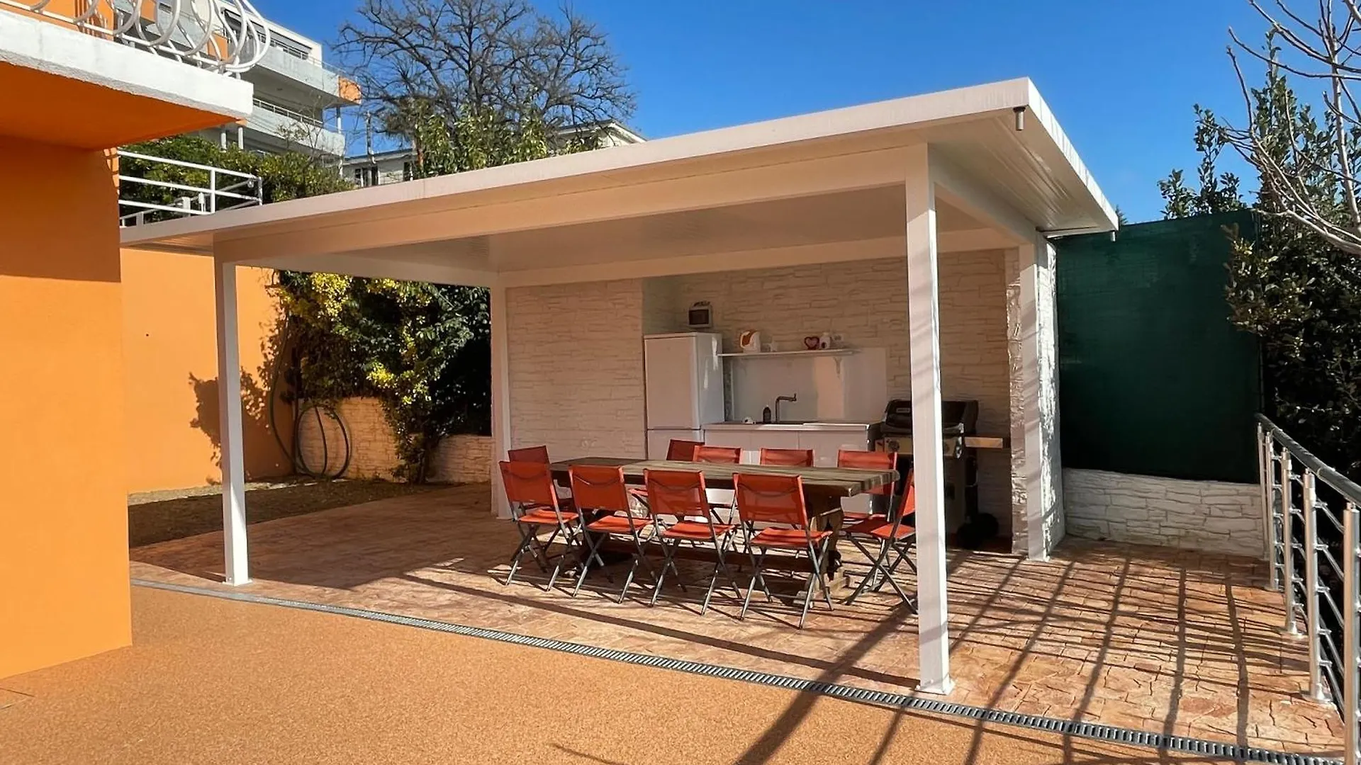 Orange Villa On The Cote D'Azur 6Br 11Pax Ac Private Heated Pool Bbq Mountain View Cagnes-sur-Mer
